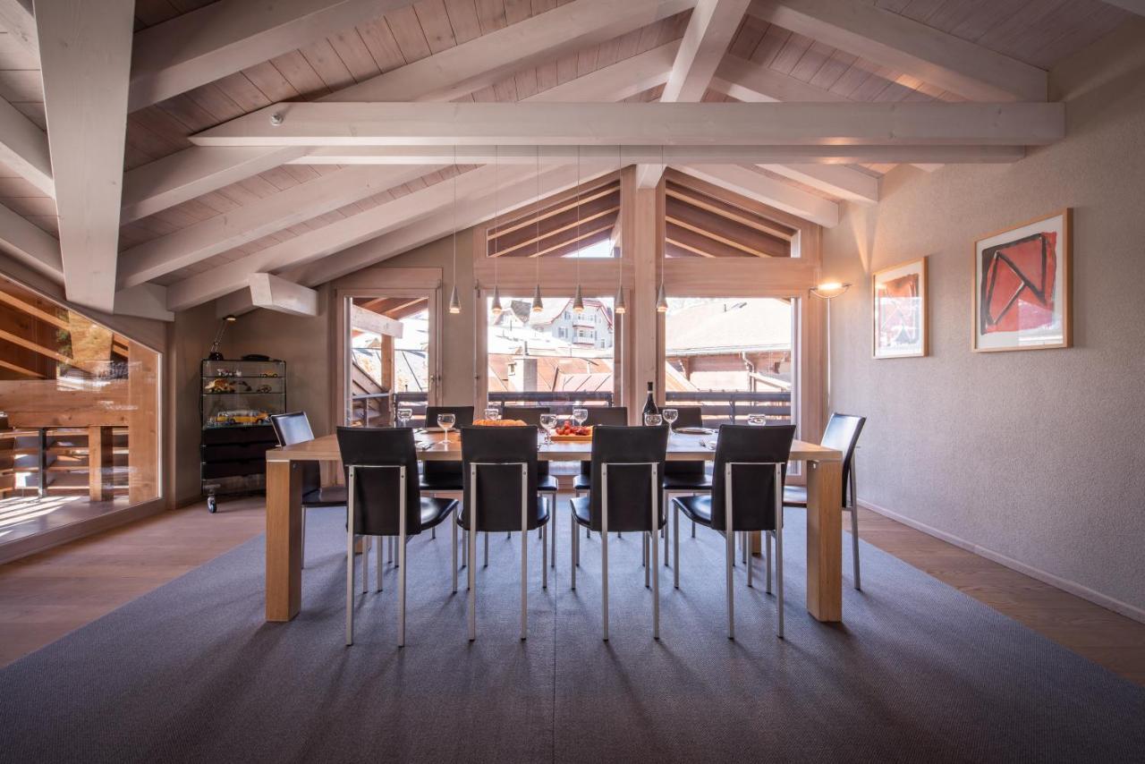 Chalet Schneehoren Penthouse Wengen Eksteriør bilde