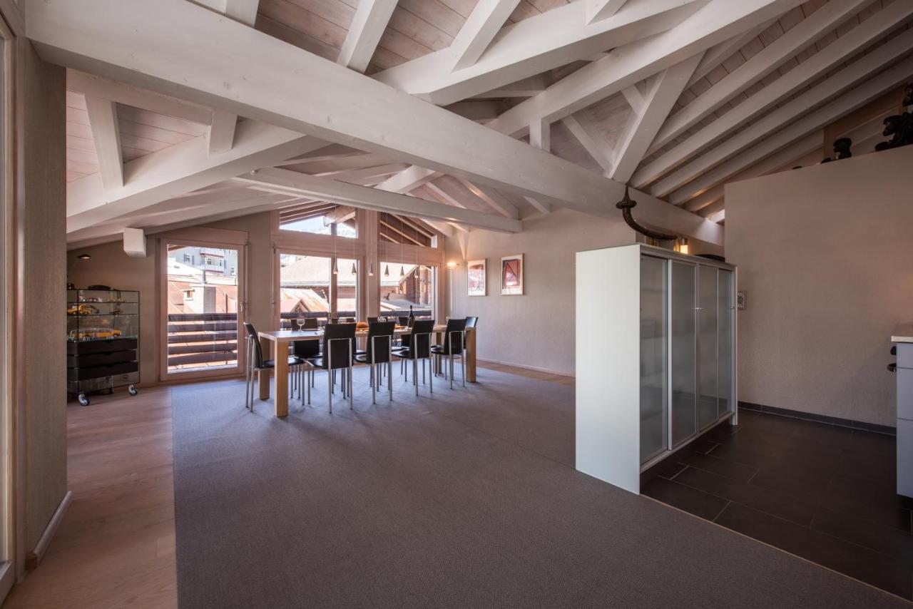 Chalet Schneehoren Penthouse Wengen Eksteriør bilde