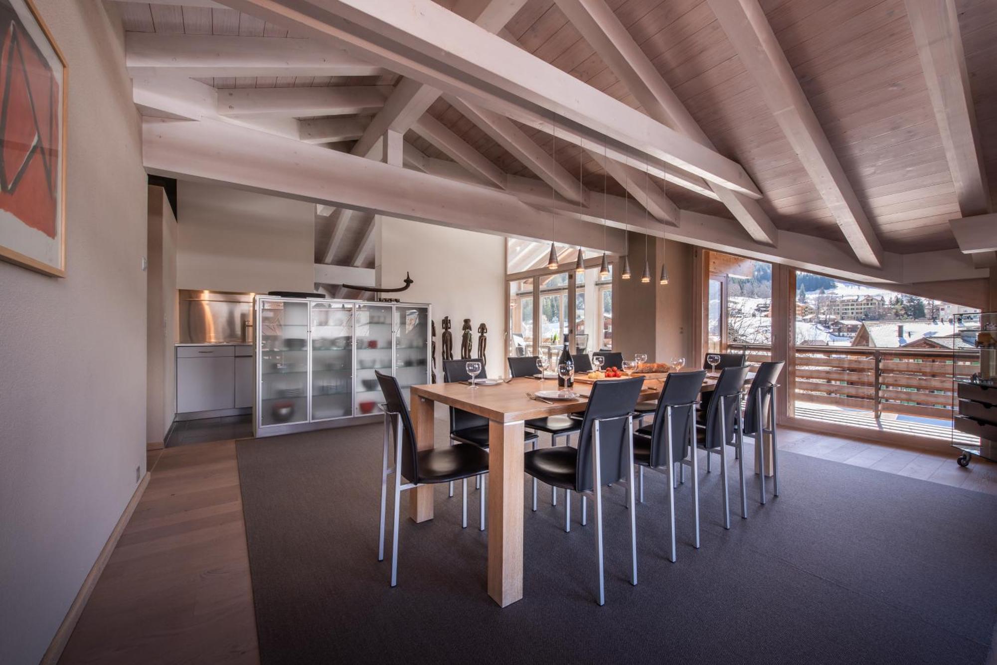 Chalet Schneehoren Penthouse Wengen Eksteriør bilde
