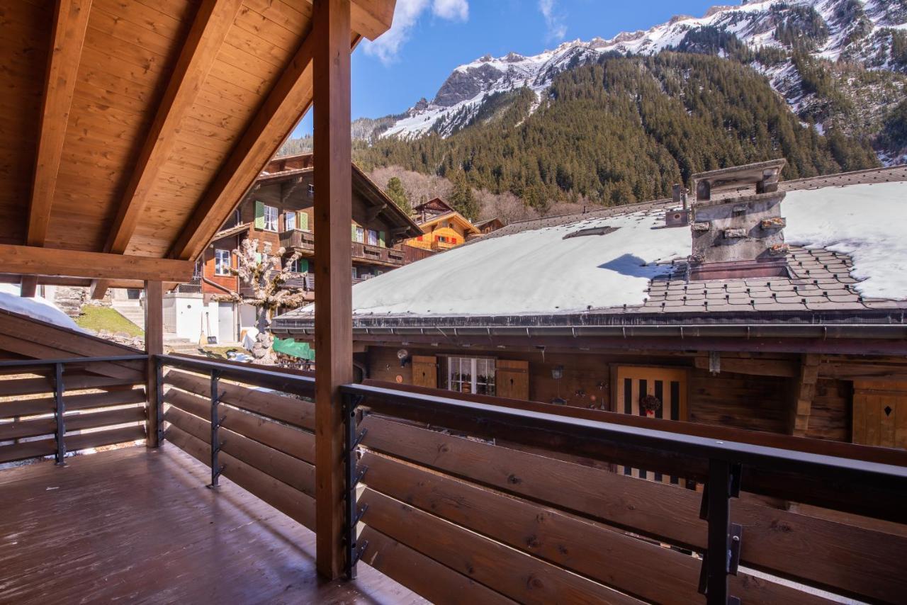 Chalet Schneehoren Penthouse Wengen Eksteriør bilde