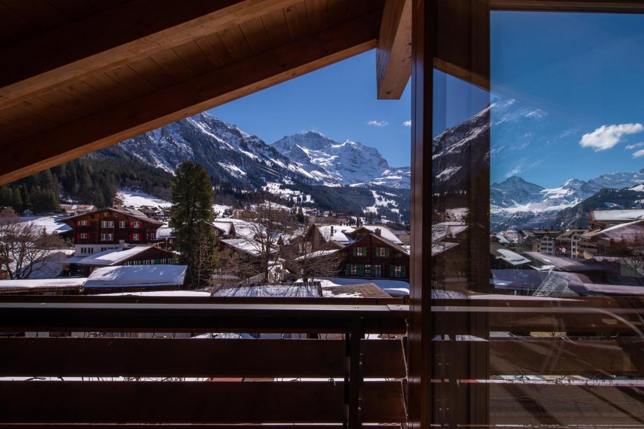 Chalet Schneehoren Penthouse Wengen Eksteriør bilde