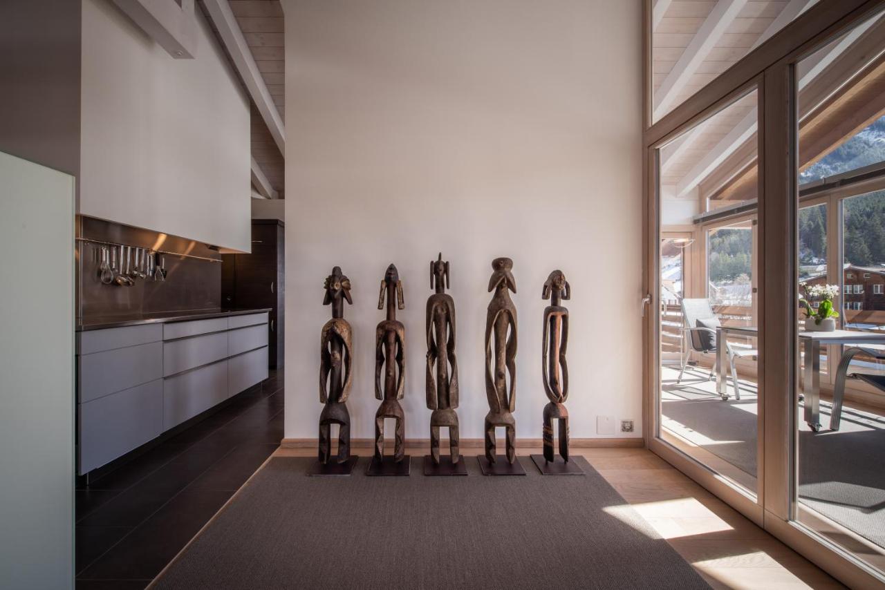 Chalet Schneehoren Penthouse Wengen Eksteriør bilde
