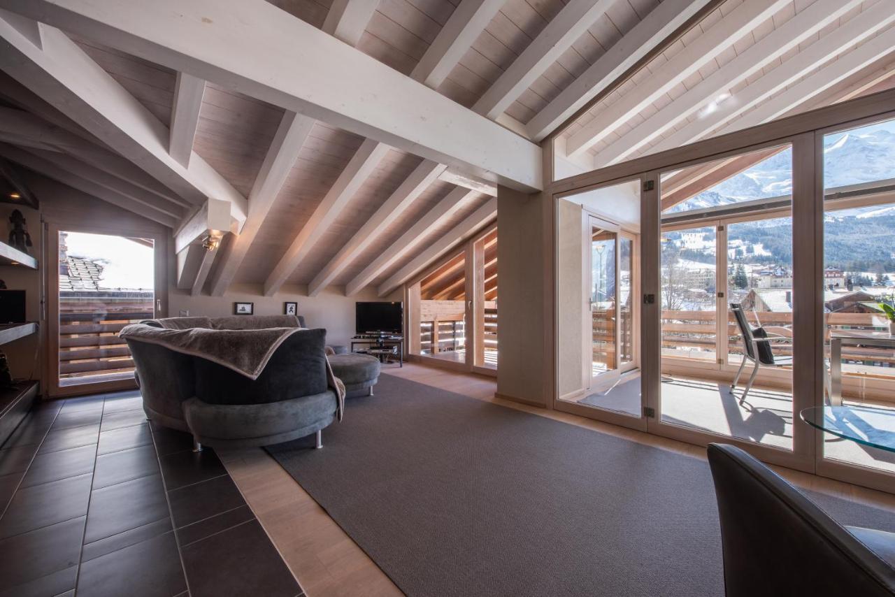 Chalet Schneehoren Penthouse Wengen Eksteriør bilde