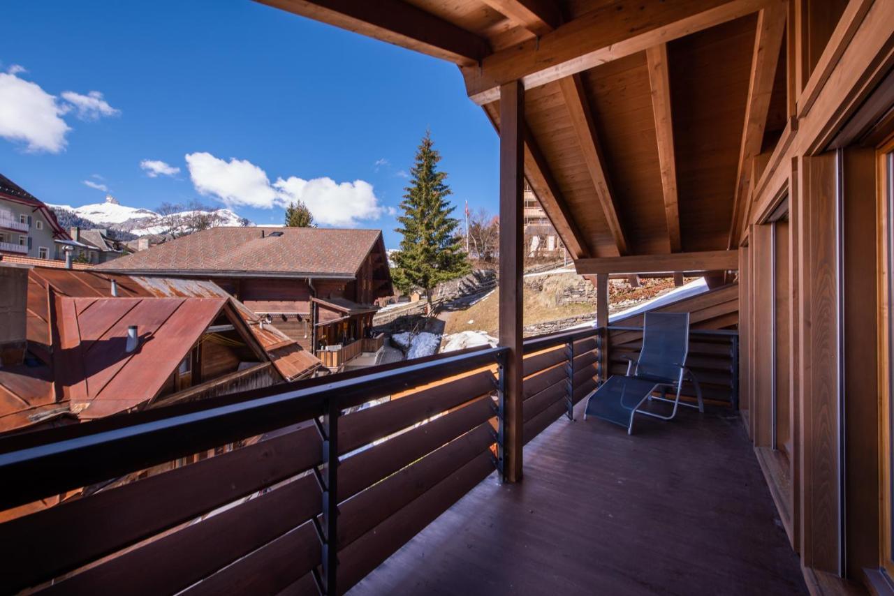 Chalet Schneehoren Penthouse Wengen Eksteriør bilde